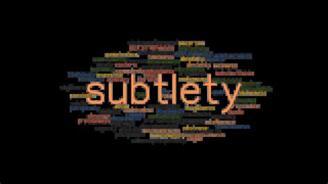 subtlety synonym